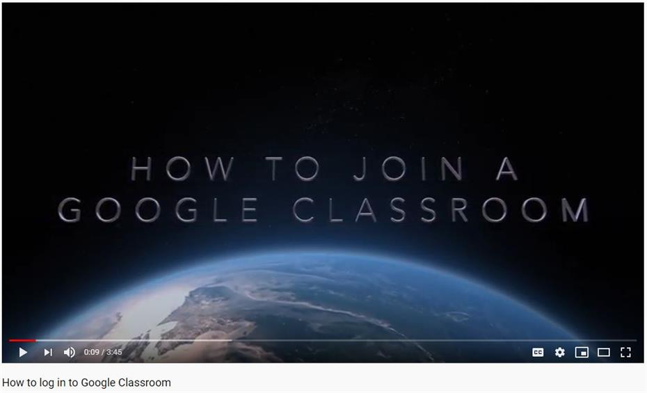 How to Log into Google Classroom