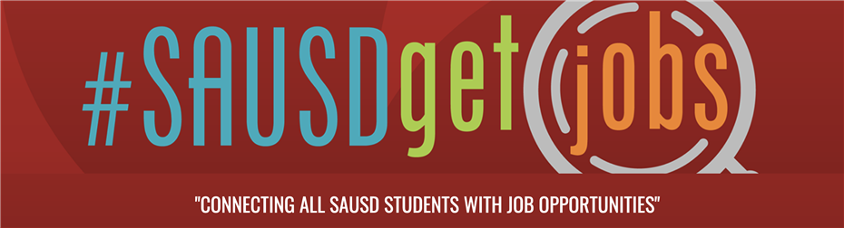 SAUSD Get Jobs Logo