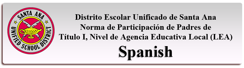 Title I Parent Involvement Policies-Spanish 