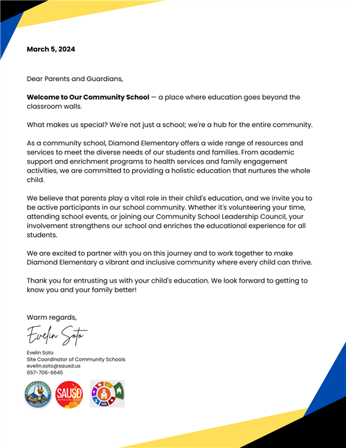 community_school_letter