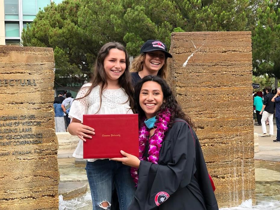 Photo of a graduation ceremony 