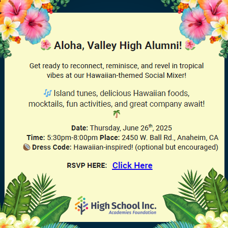  Alumni Social Mixer: June 26th