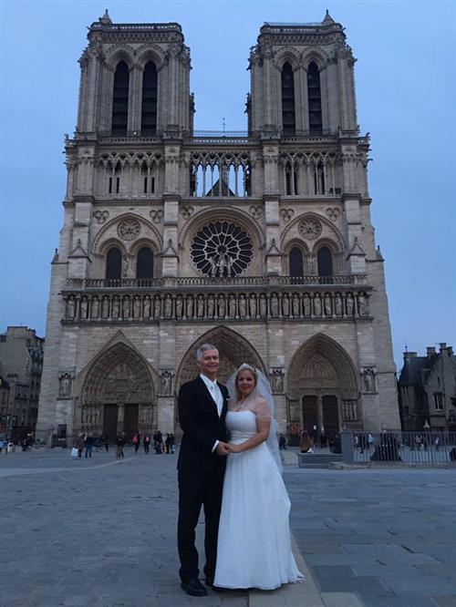 Mr. Kirchberg's wedding photo in Paris 