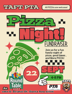  PTA: Pizza Night