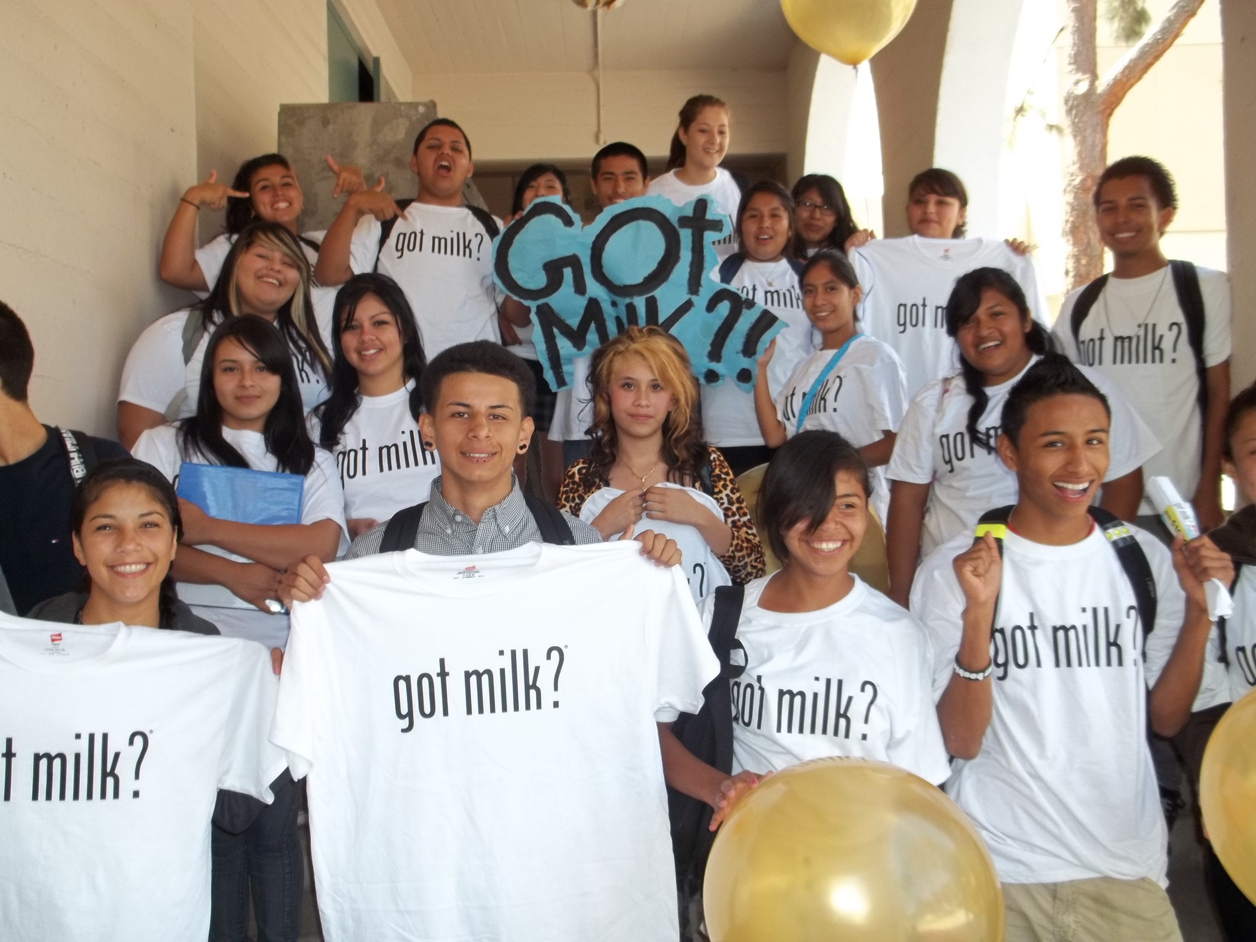 Got Milk contest at SAHS? 