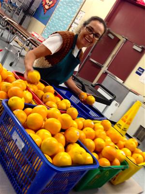lady with oranges 