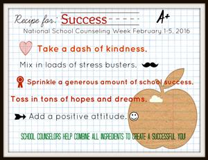 Nat'l School Counseling Week 2016 