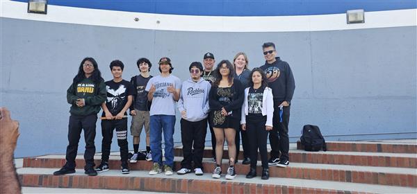 Saddleback students at the Concert of the Century