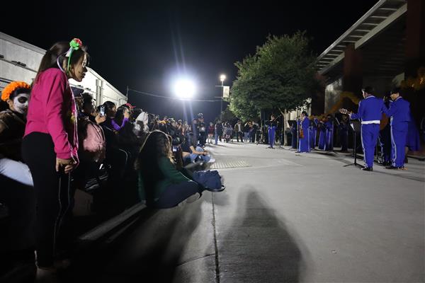 Carr Mariachi performing at Valley de los Muertos