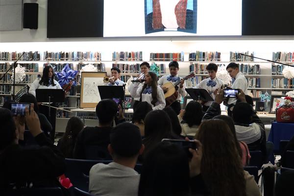 Century Mariachi performing at the Century Art Walk