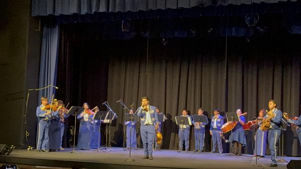Carr Mariachi performing at the Annual Mariachi Festival