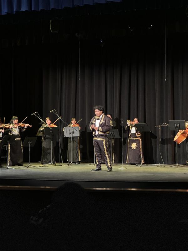 Godinez Mariachi performing at the Annual Mariachi Festival