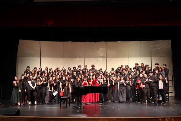 Choir Share silly pose